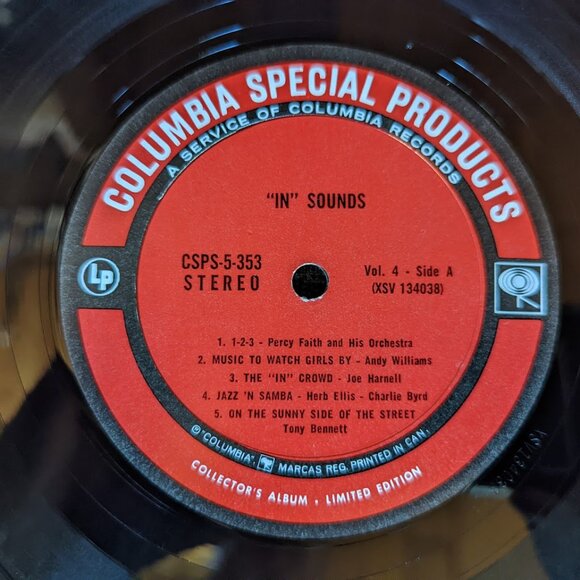 Vintage 5-Record Box Set – Music Blended . . . . Just For You - c 1960s - Picture 14 of 16